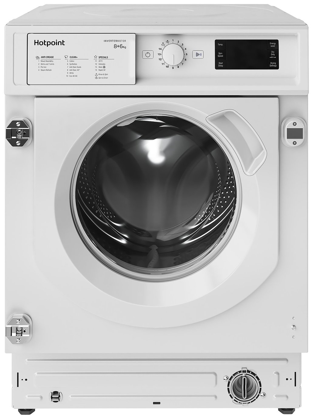 argos indesit integrated washing machine