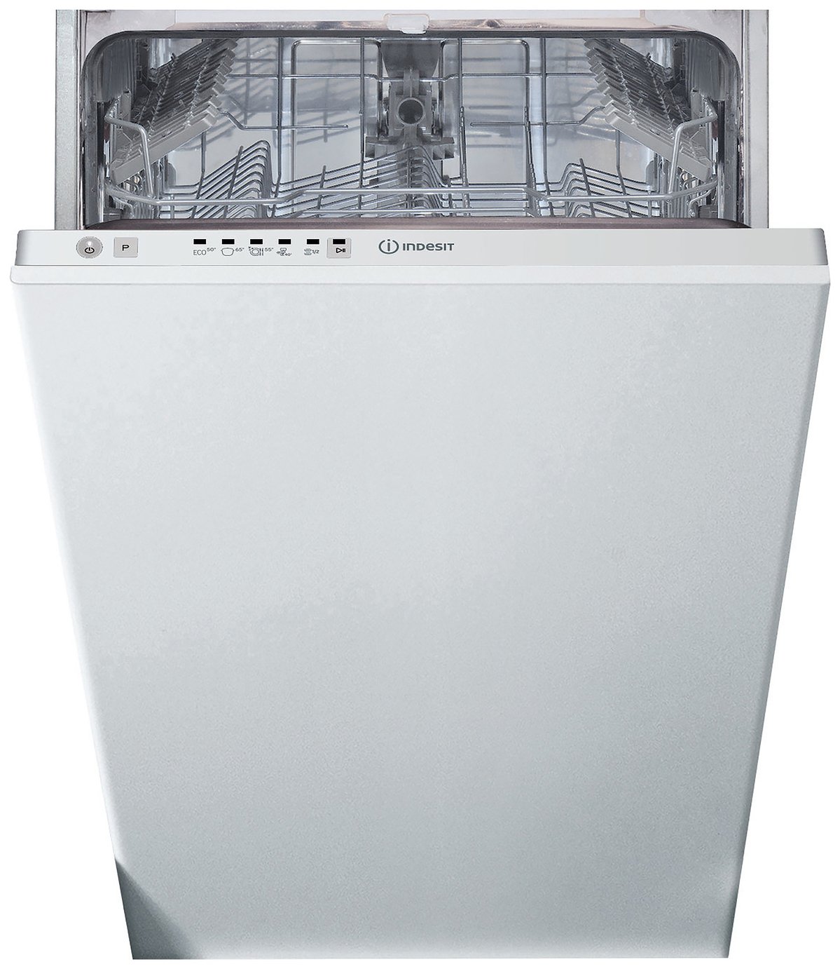 Indesit DSIE 2B10 UK N Slimline Integrated Dishwasher
