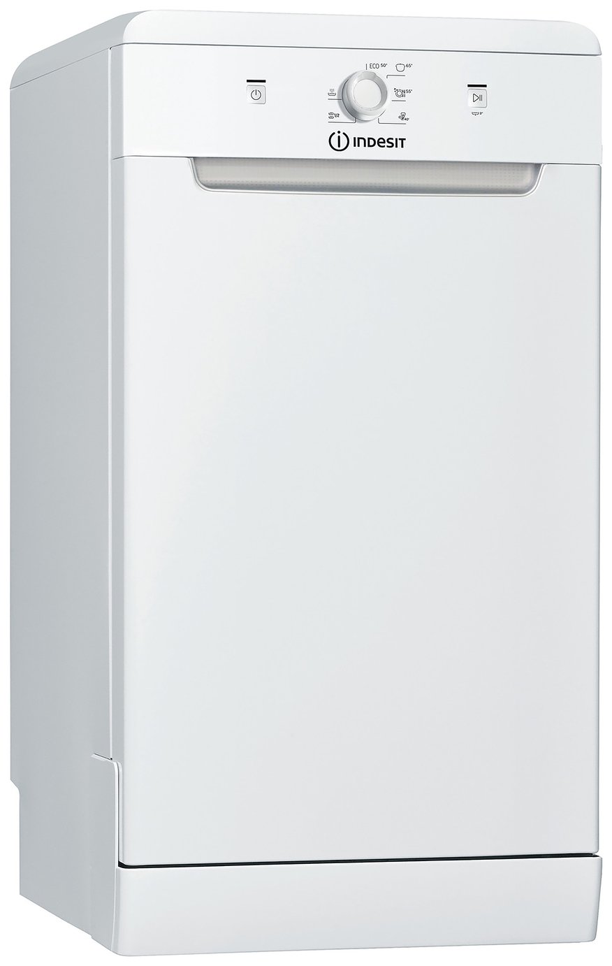 Indesit DSFE 1B10 UK N Slimline Dishwasher - White
