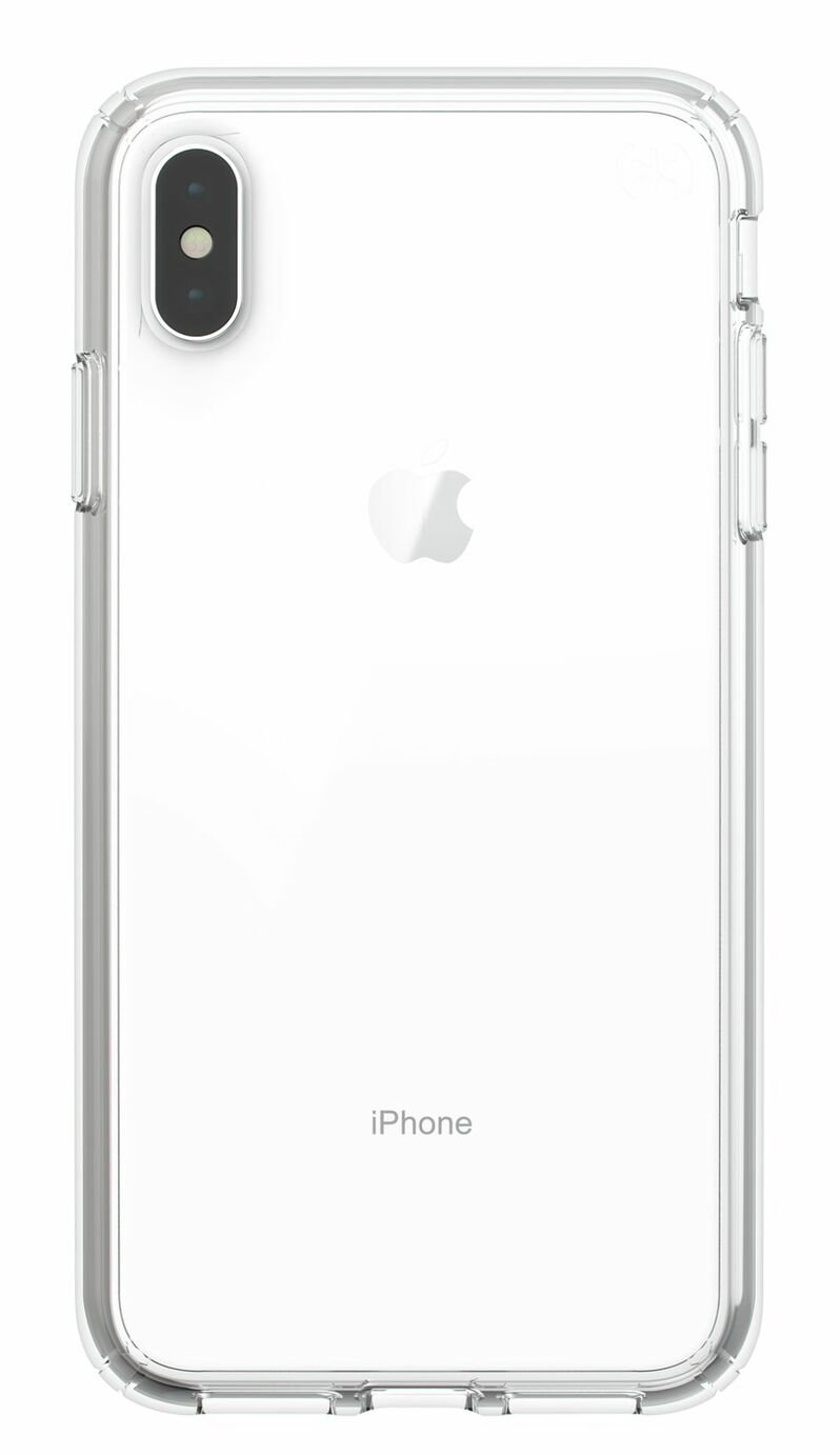 Speck Presidio iPhone XS Max Mobile Phone Case - Clear