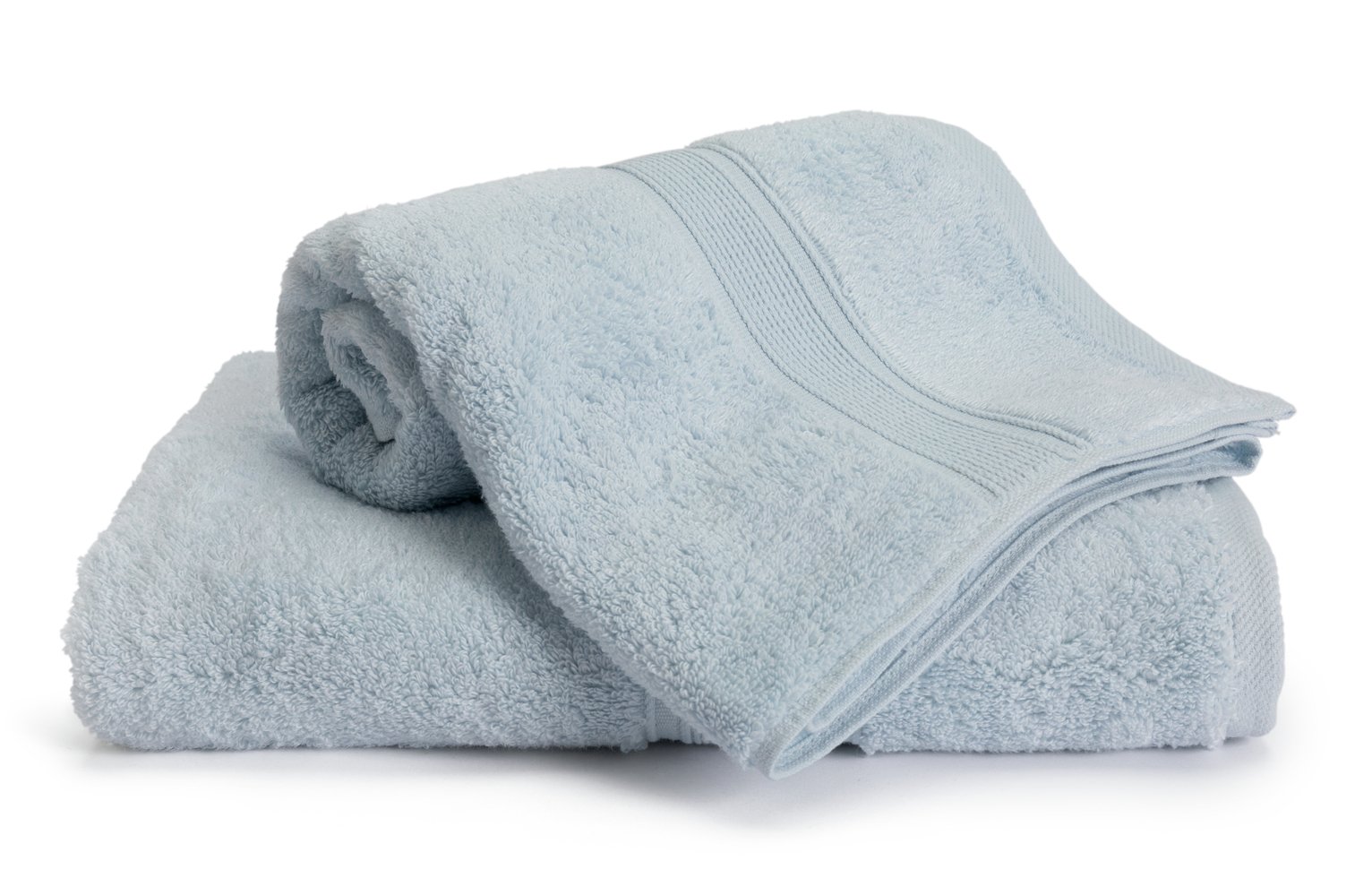 Habitat Cotton Supersoft 2 Pack Hand Towel - Country Blue