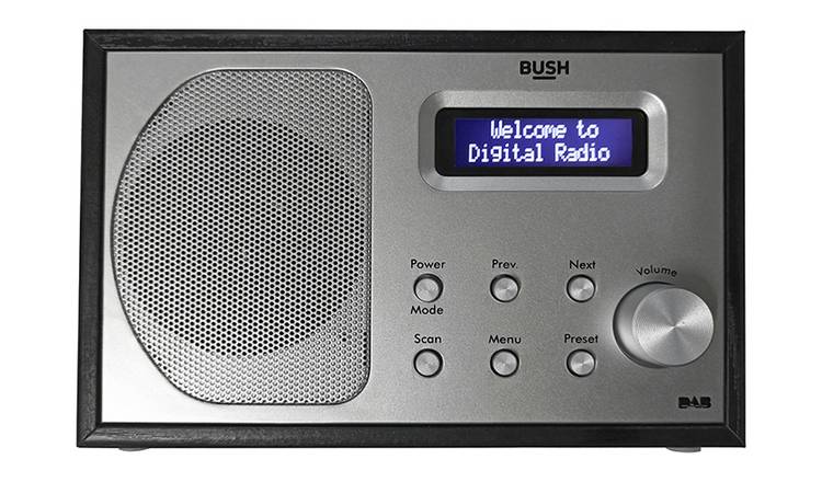 Bush Lisbon Dab Classic Radio - Black