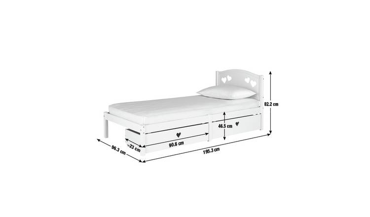 Argos mia deals bed with mattress