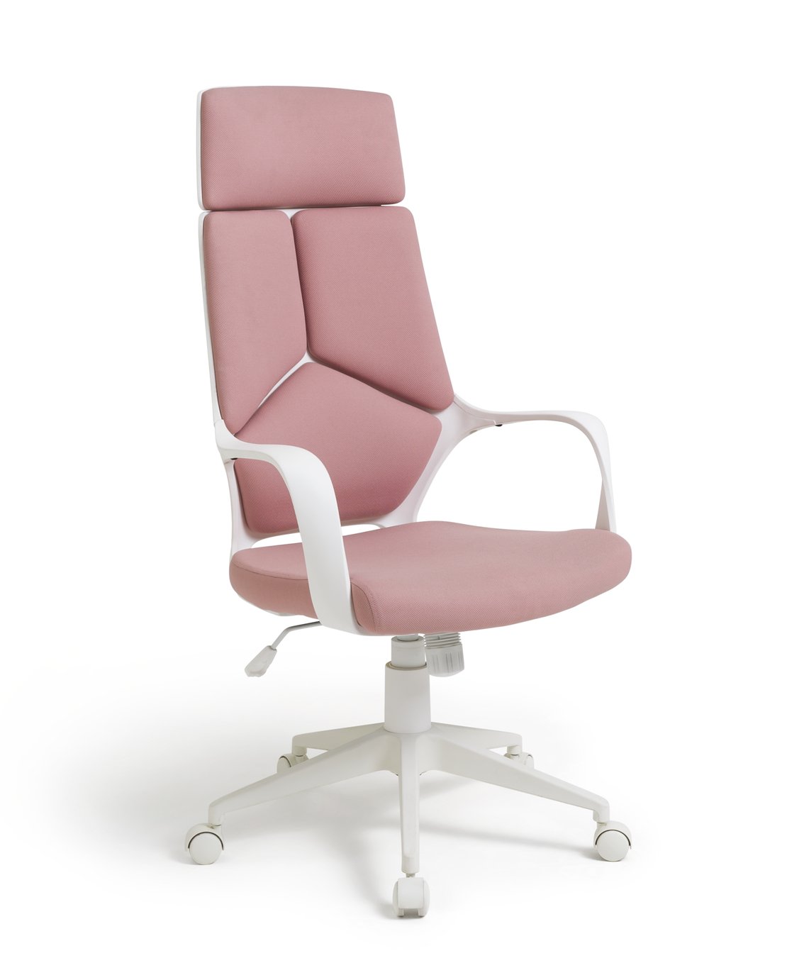 Habitat Alma High Back Office Chair - Pink