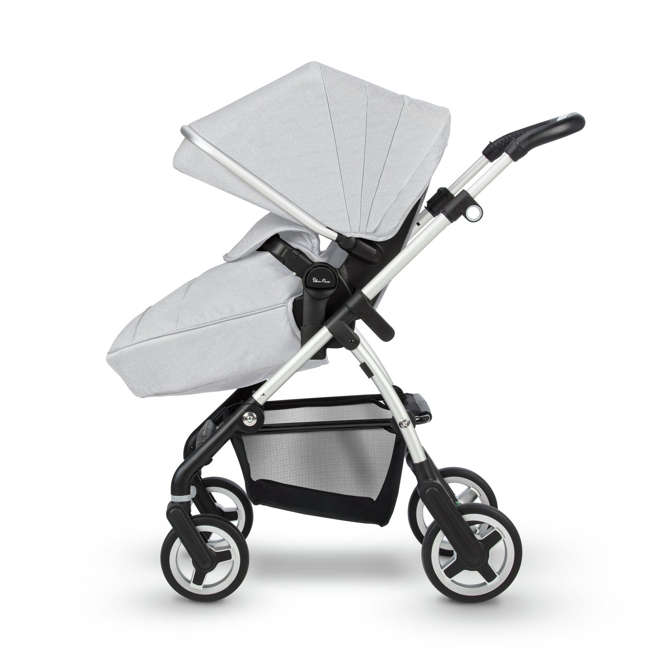 fake silver cross pram