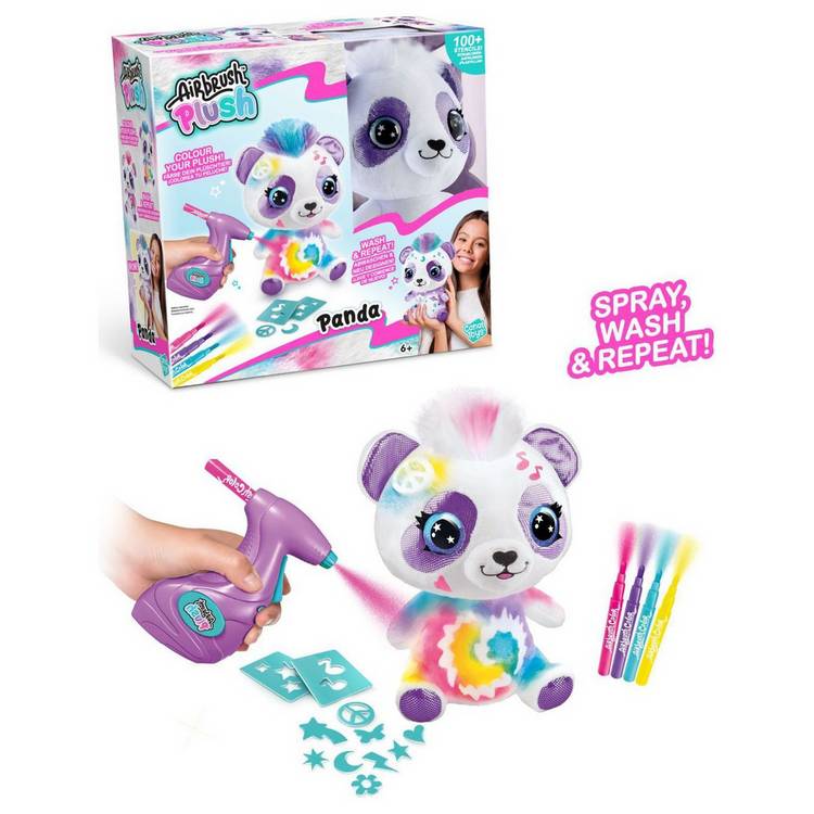 Airbrush Plush Panda 0
