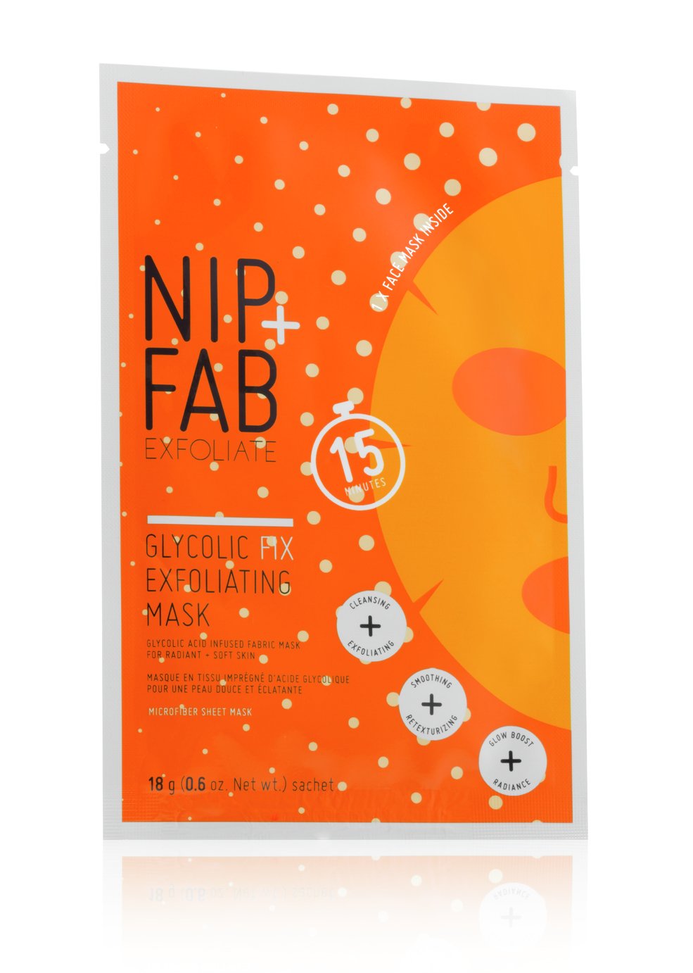 NIP + FAB Glycolic Fix Exfoliate Mask - 18g