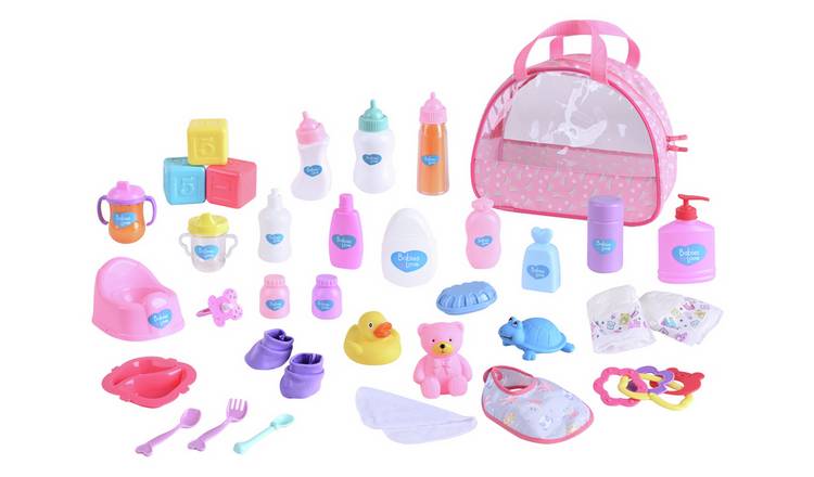 argos baby doll set