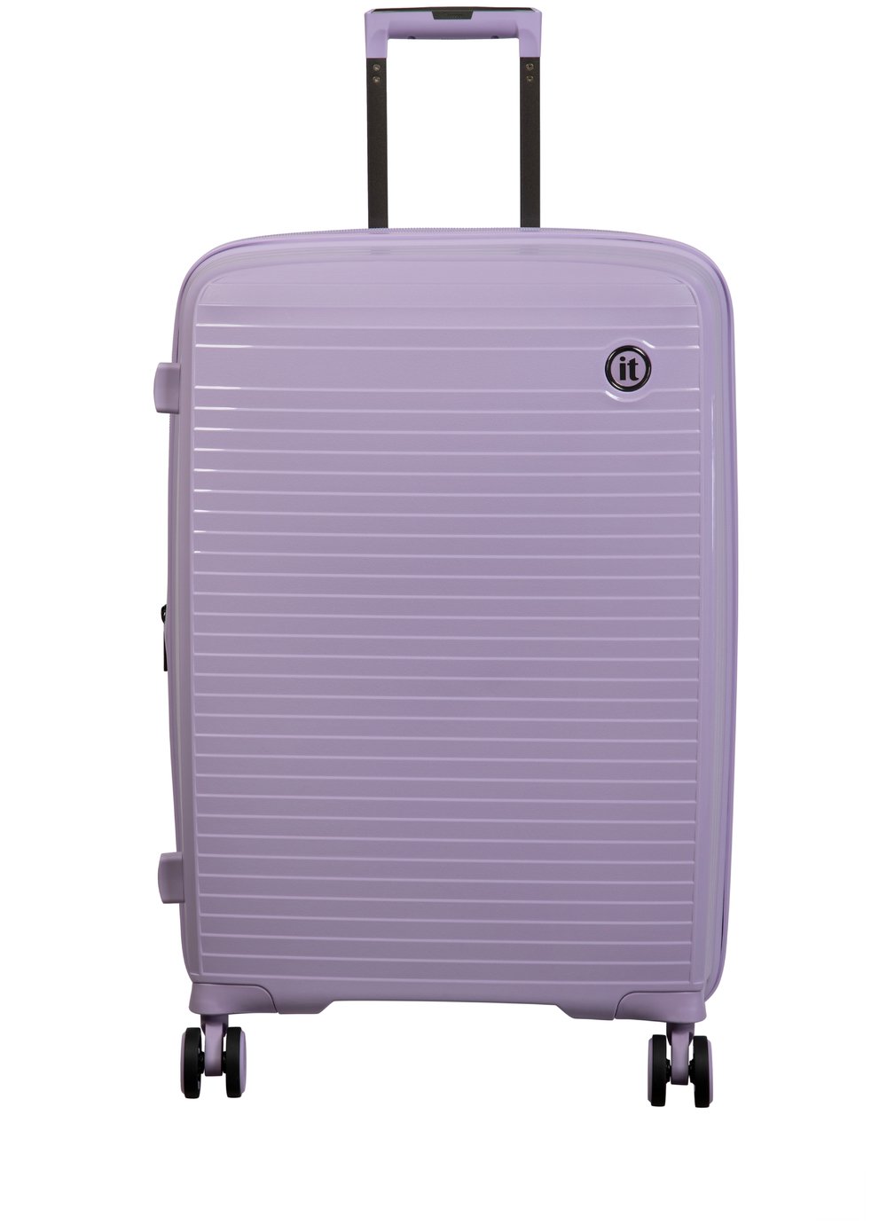 IT Hard Large Light Weight Expandable 8 Wheel Suitcase-Lilac