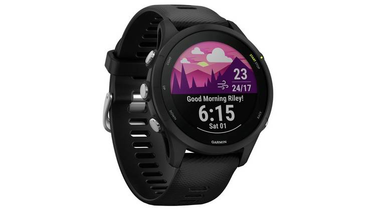 Buy Garmin Forerunner 255 Music Smart Watch - Black