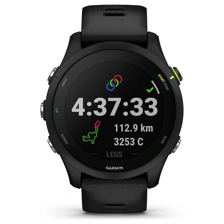 Garmin Forerunner 255 Music Smart Watch - Black 0