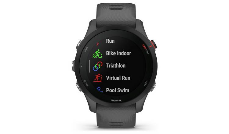 Buy Garmin Forerunner 255 Smart Watch Slate Grey Fitness and