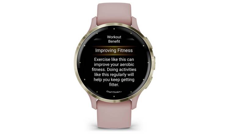 Buy Garmin Venu 3S GPS Smart Watch Dust Rose Soft Gold