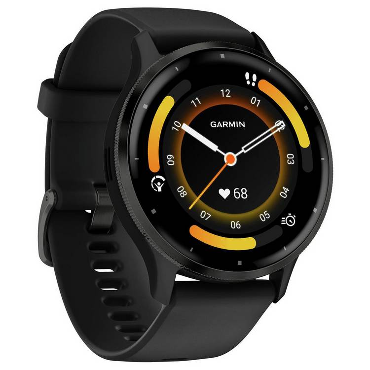 Garmin Venu 3 GPS Smart Watch - Black/Slate 0