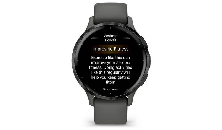 Buy Garmin Venu 3S GPS Smart Watch Pebble Grey Slate Fitness