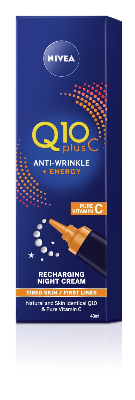 Nivea Face Q10 Vitamin C Night Cream - 40ml
