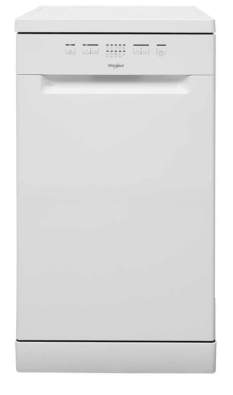 Whirlpool WSFE 2B19 UK Slimline Dishwasher - White