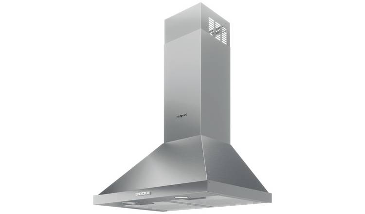 Hotpoint chimney deals cooker hood 90cm