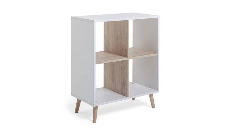 Wooden corner 2024 shelf argos