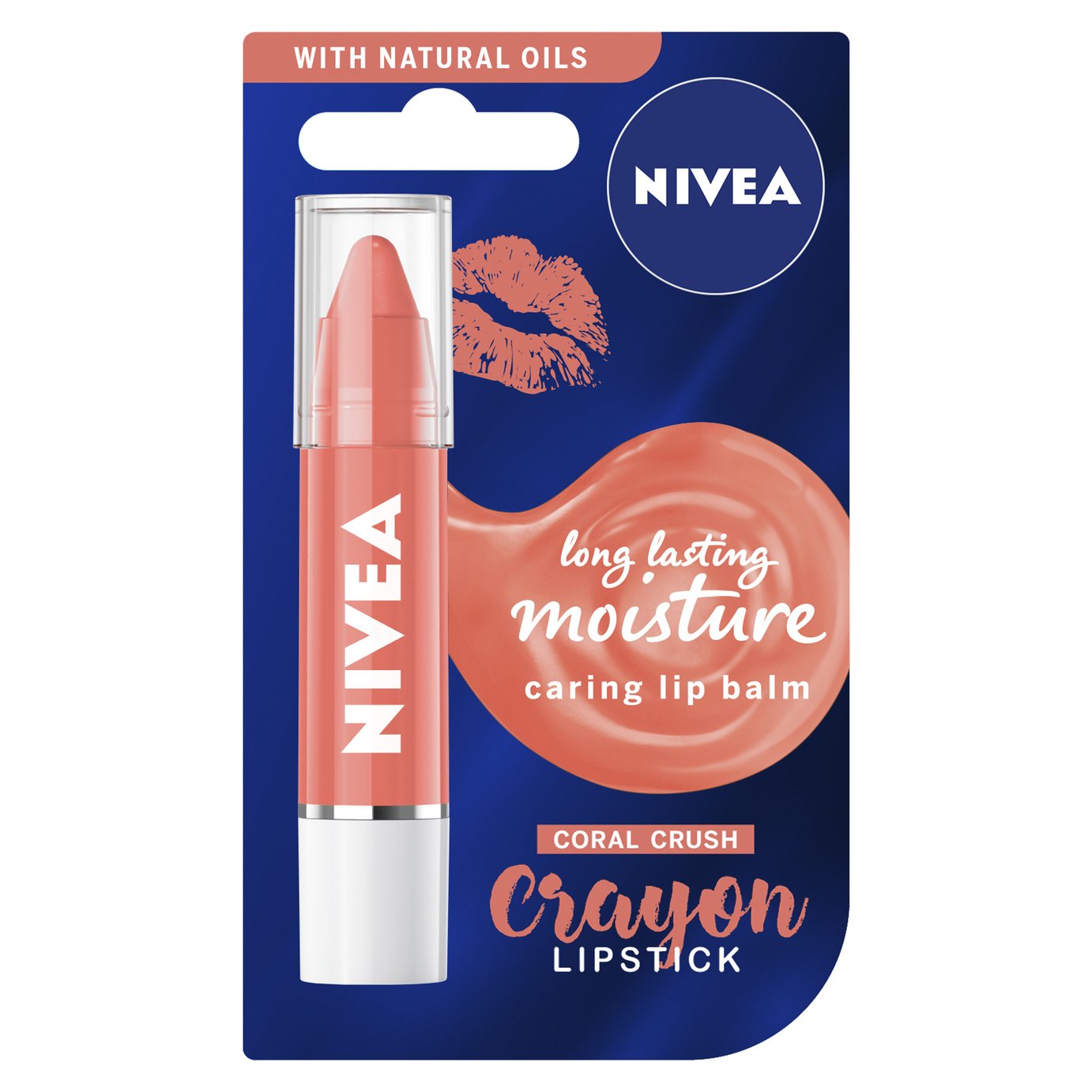 Nivea Lip Colour Stick - Coral Crush