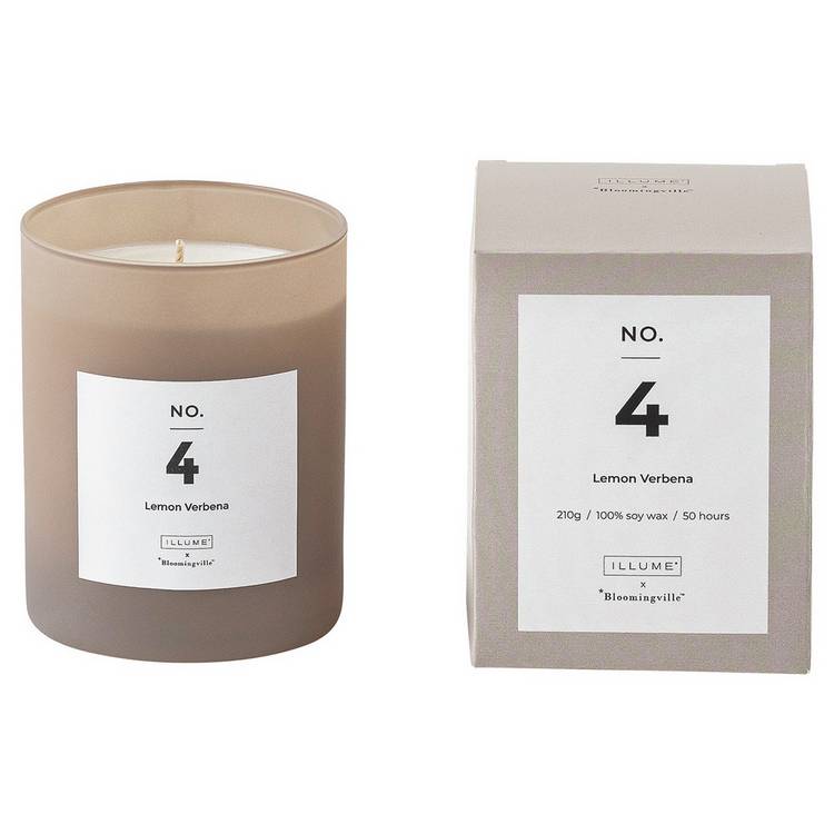 ILLUME x Bloomingville Small Candle - No.4 Lemon Verbena  0