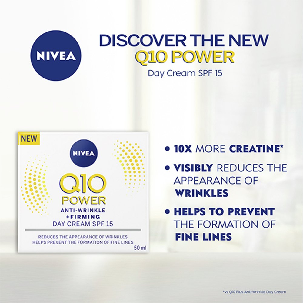 Nivea Q10 Anti-Wrinkle SPF15 Day Cream Review