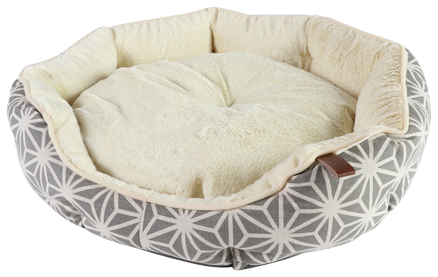 Dream Paws Geometric Shape Dog Bed-Large