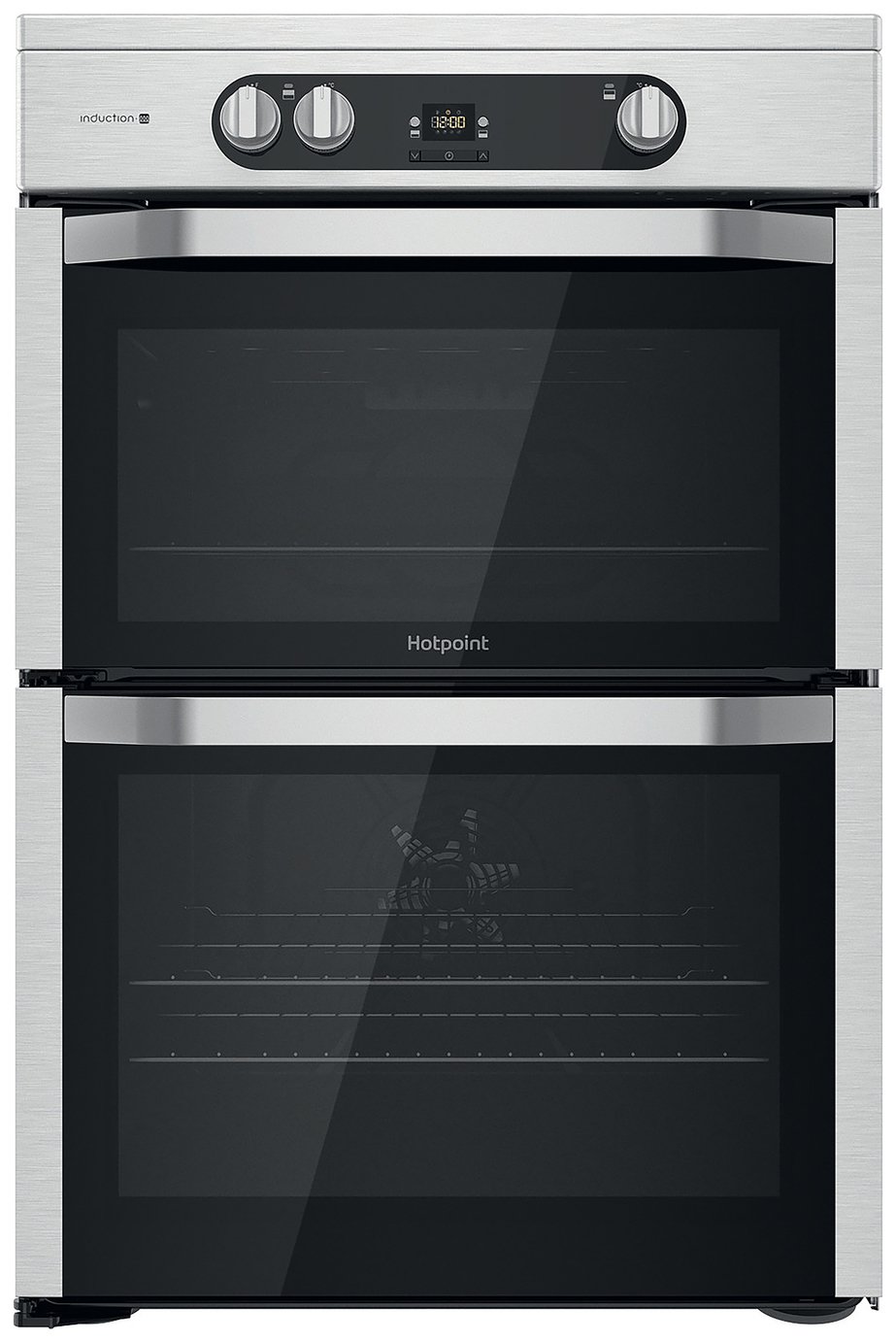 Hotpoint HDM67I9H2CX/UK 60cm Double Oven Electric Cooker