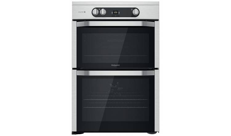 Hotpoint HDM67I9H2CX/UK 60cm Double Oven Electric Cooker