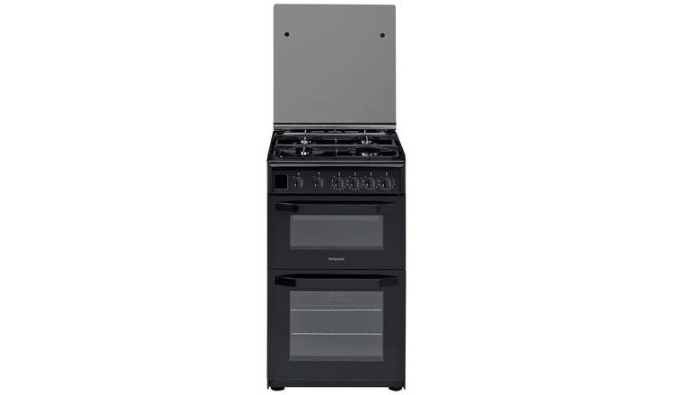 Buy Hotpoint HD5G00CCBK UK Double Oven Gas Cooker Argos