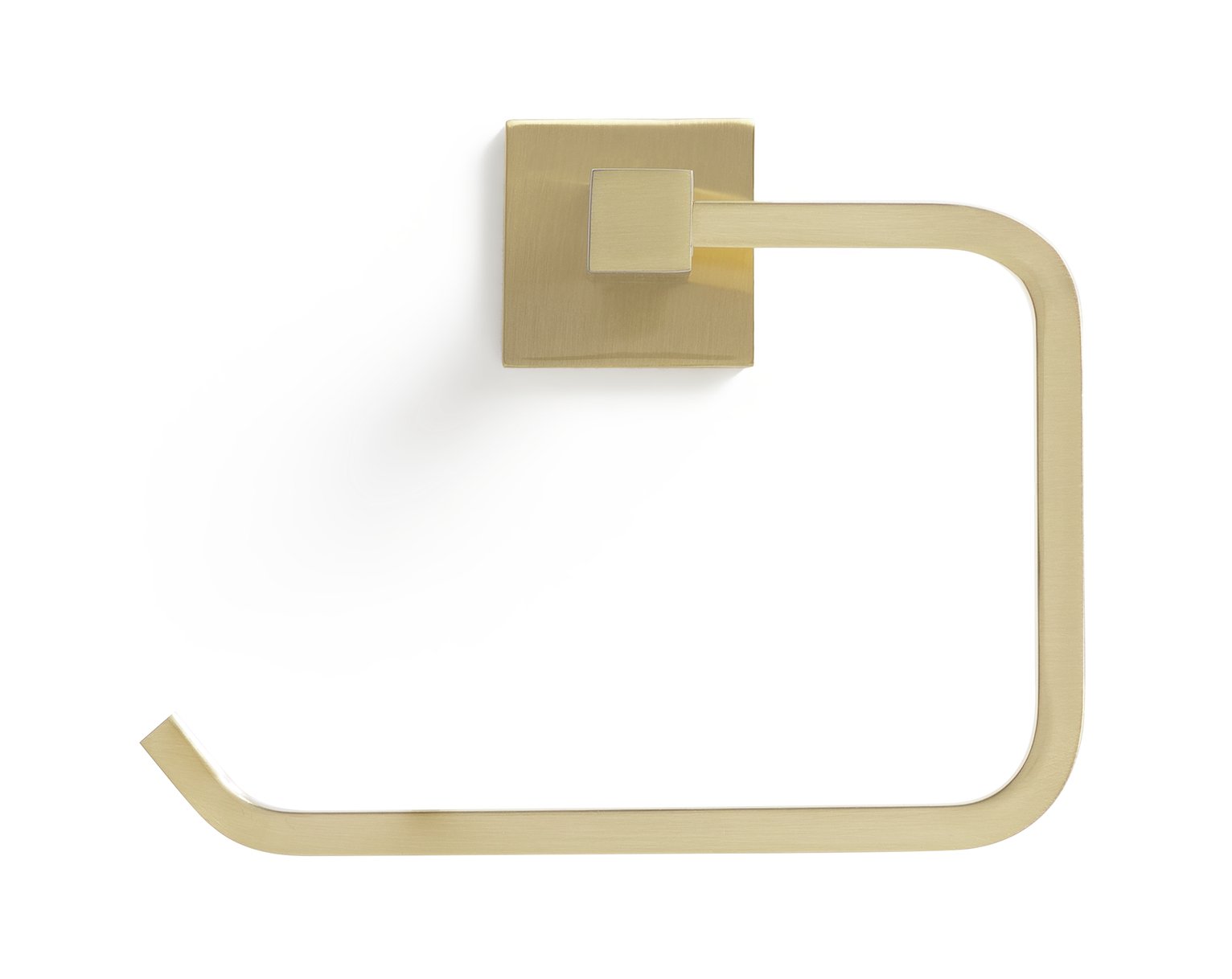 Habitat Toilet Roll Holder - Brushed Gold