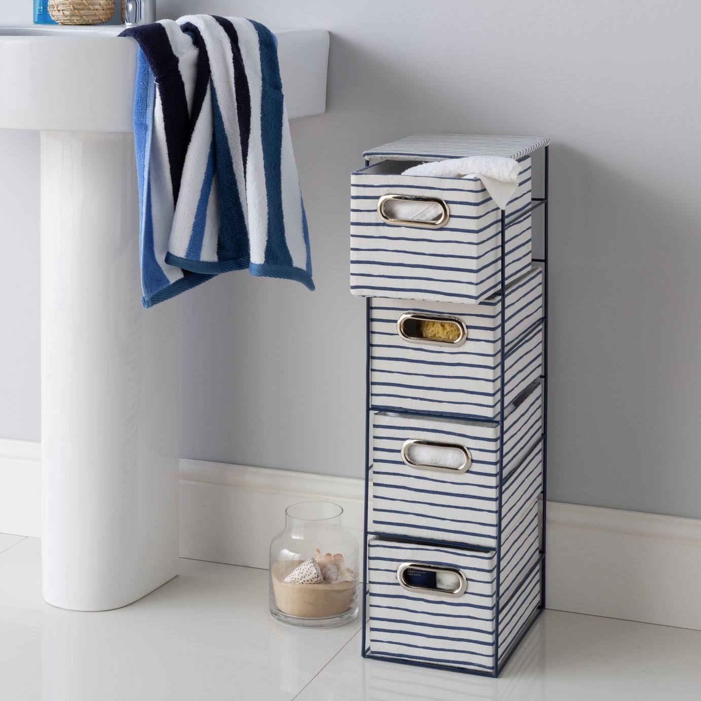 Argos Home Slimline Coastline 4 Draw Storage Tower Review