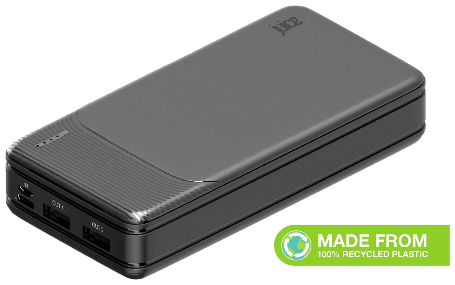 Juice Lite 24000mAh Portable Power Bank - Black