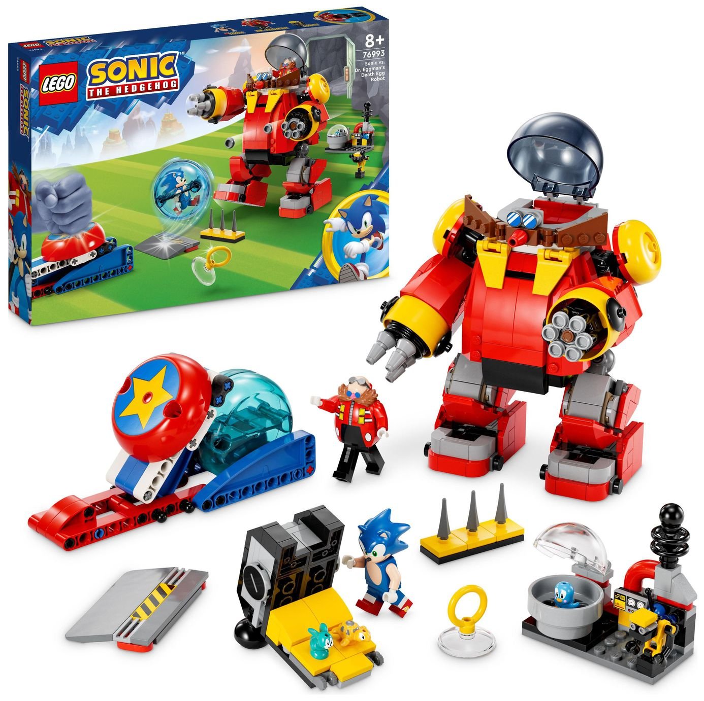 LEGO Sonic the Hedgehog vs Dr Eggman\'s Death Egg Robot 76993