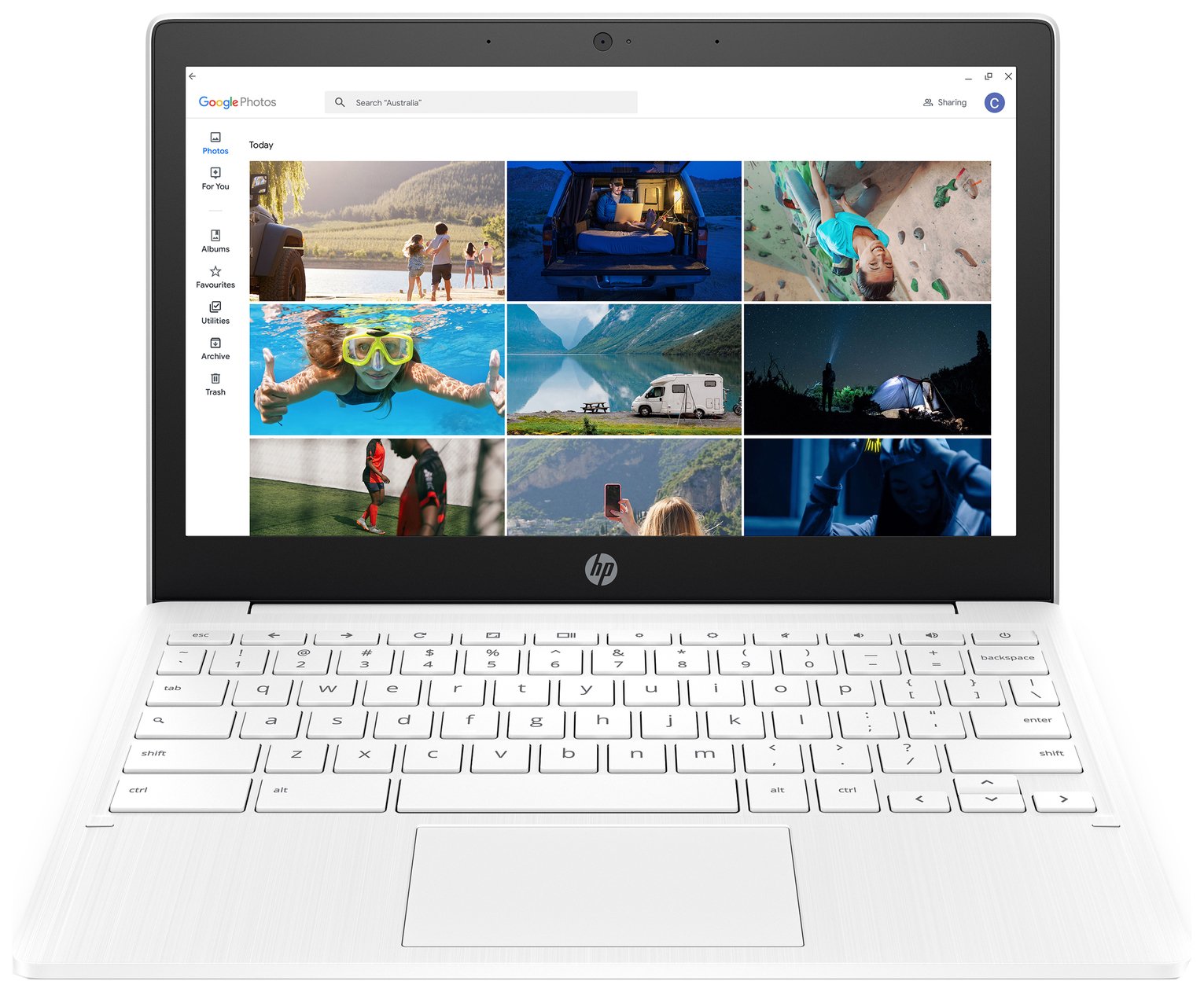 HP 11a-na0000na 11.6in MediaTek 4GB 64GB Chromebook - White