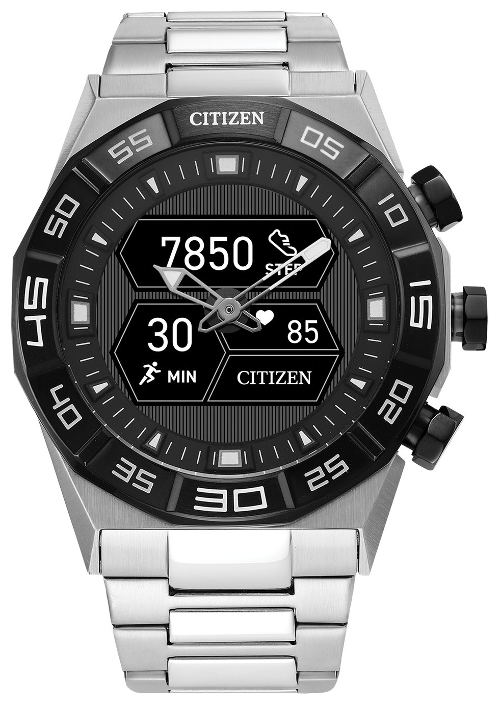 Citizen Silver Colour Gen 2 Stainless Steel Smart Watch