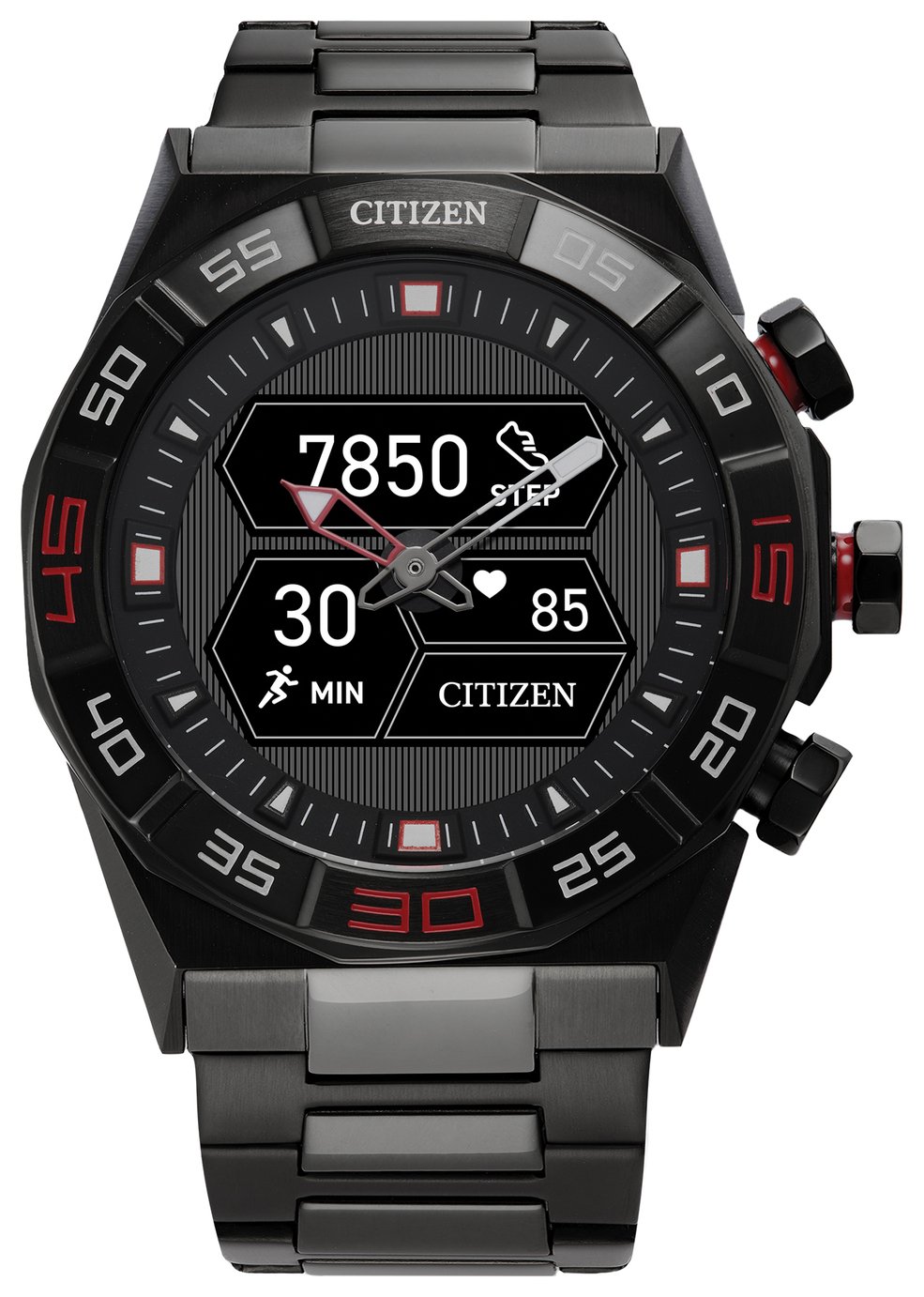 Citizen Black Gen 2 Steel Smart Watch 
