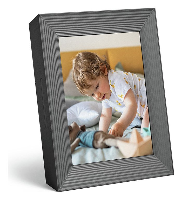 AURA Mason 9 Inch Digital Photo Frame - Grey