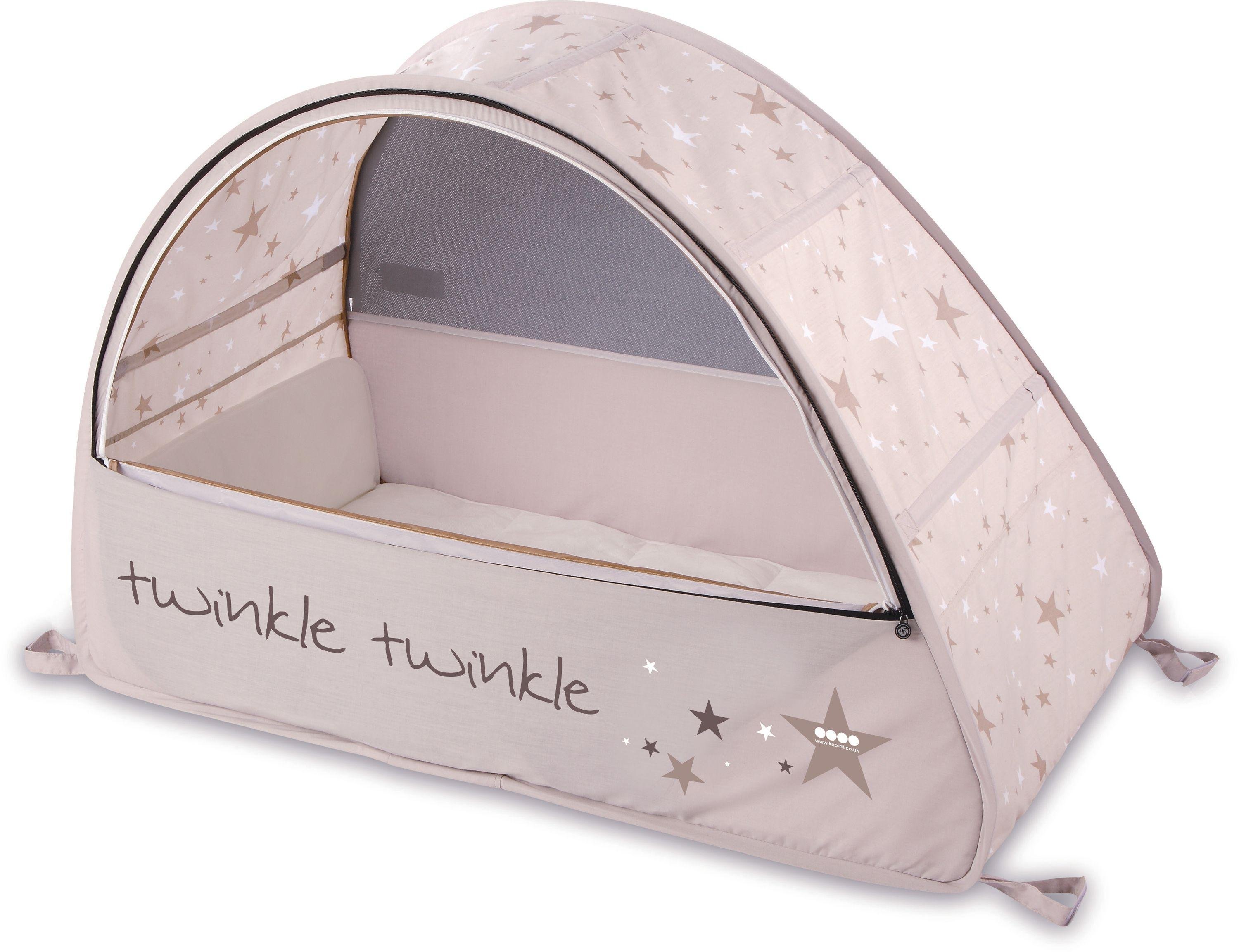 Koo-di Pop Up Sun and Sleep Bubble Travel Cot. Review