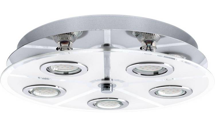 Buy Eglo Cabo 5 Point Led Round Ceiling Light Ceiling Lights Argos