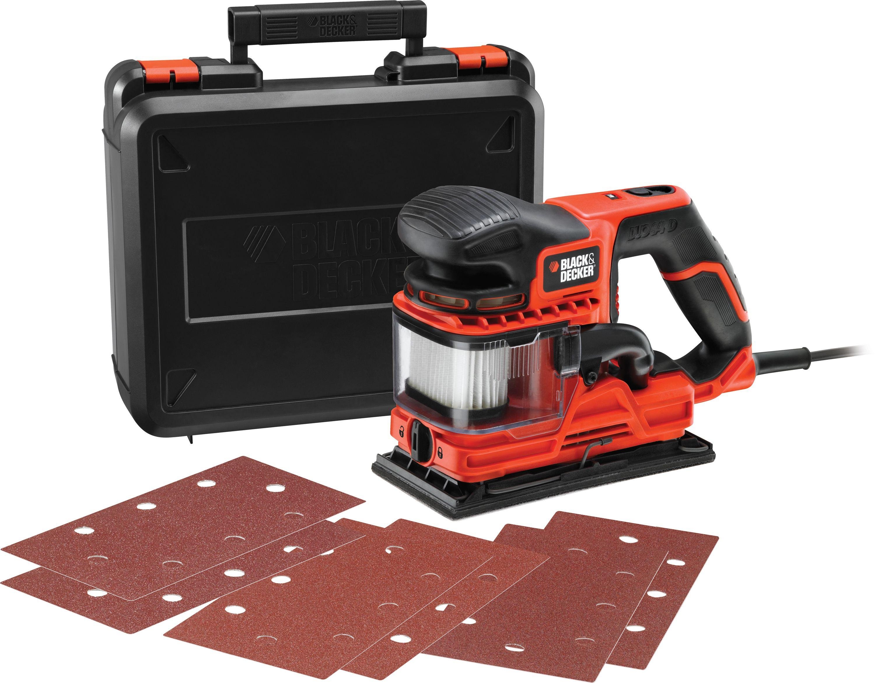 Black & Decker 270w Duosand 1/3 Sheet Sander