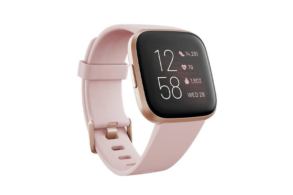 Buy Fitbit Versa 2 Smart Watch Copper Rose Alu Petal Band Fitness And Activity Trackers Argos