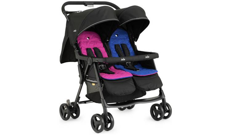 Buy Joie Aire Double Pushchair Blue Pink Argos