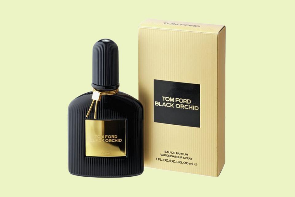 A 30 ml bottle of Tom Ford's Black Orchid Eau de Parfum.