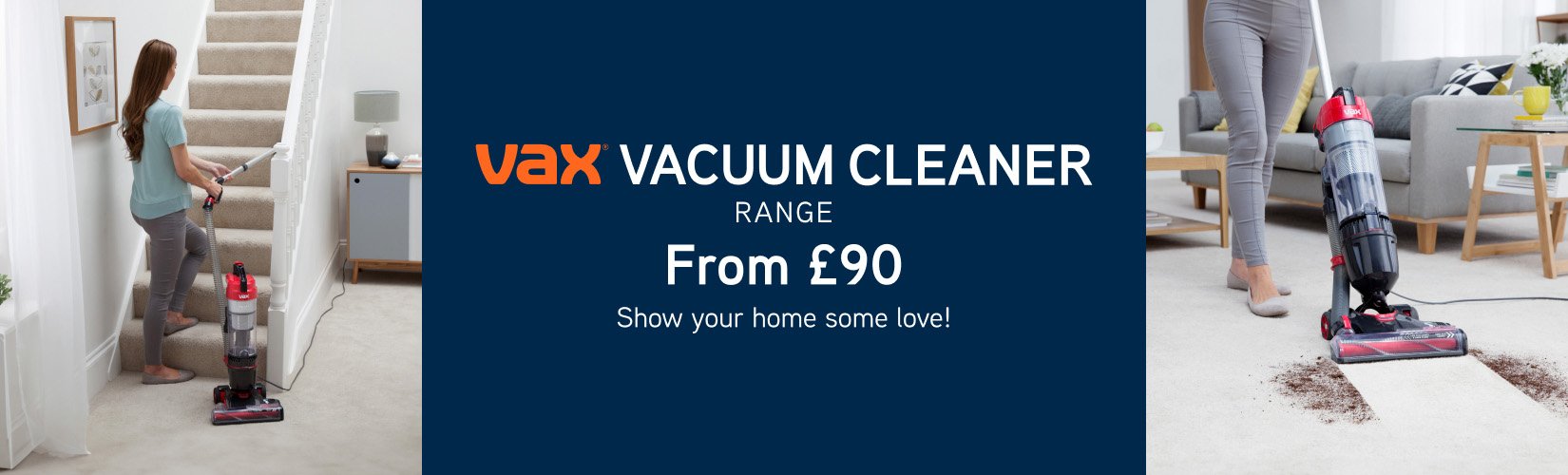 5 Vacuum cleaners Argos