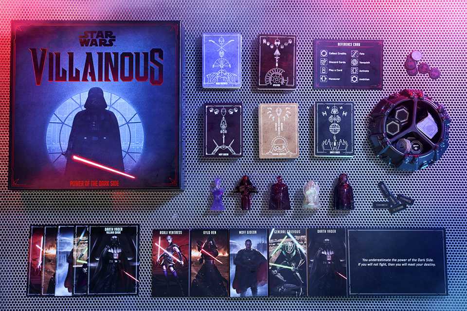 Star Wars Villanious Board Game.