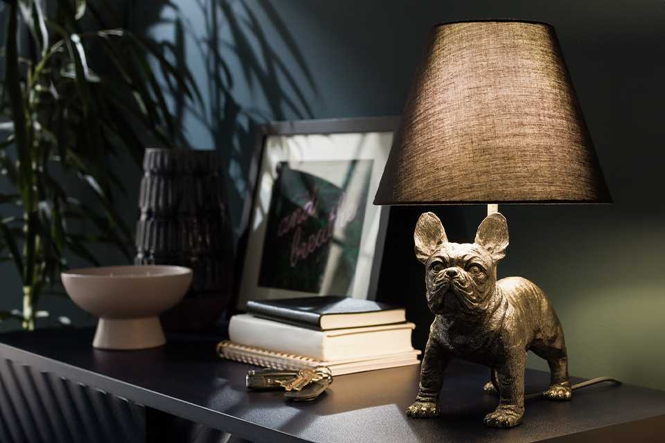 Argos online bulldog lamp