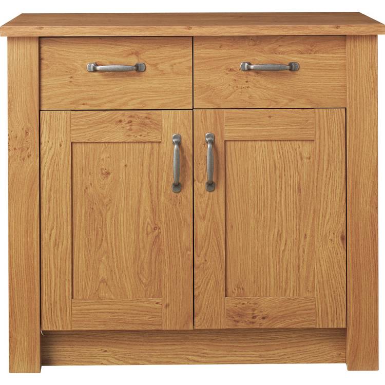 Argos Home Ohio 2 Door 2 Drawer Sideboard - Oak Effect 0