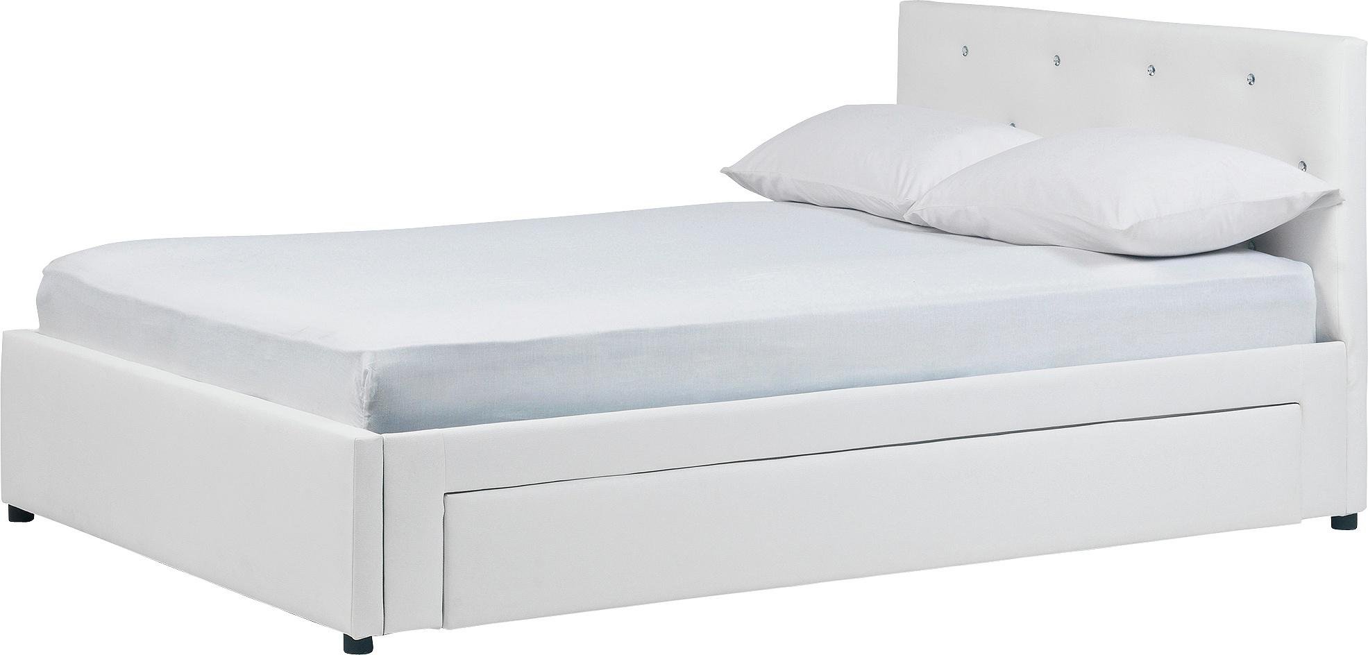 Argos Home Imelda Double 1 Drawer Bed Frame - White