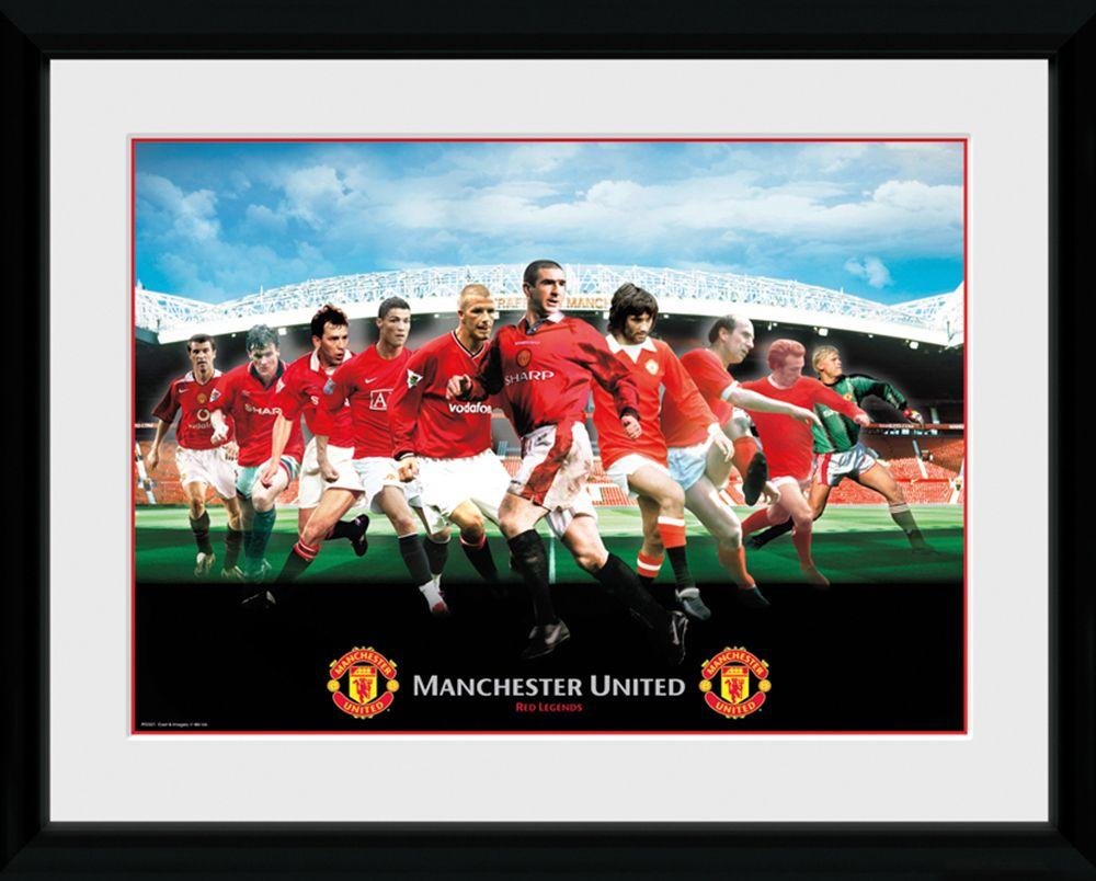 GB Eye Manchester United Legends Framed Print. review